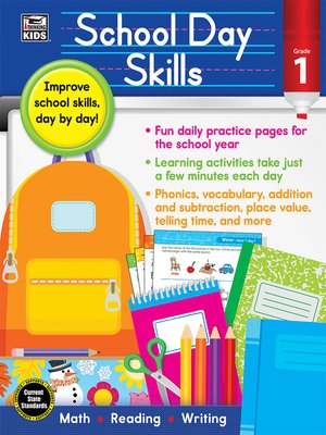 cover image of School Day Skills, Grade 1